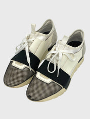 Balenciaga Race Runner Low Top Sneaker EU 38 Weiß - Image 3
