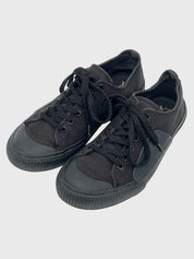 Y-3 Canvas Low Low Top Sneaker EU 37 Schwarz