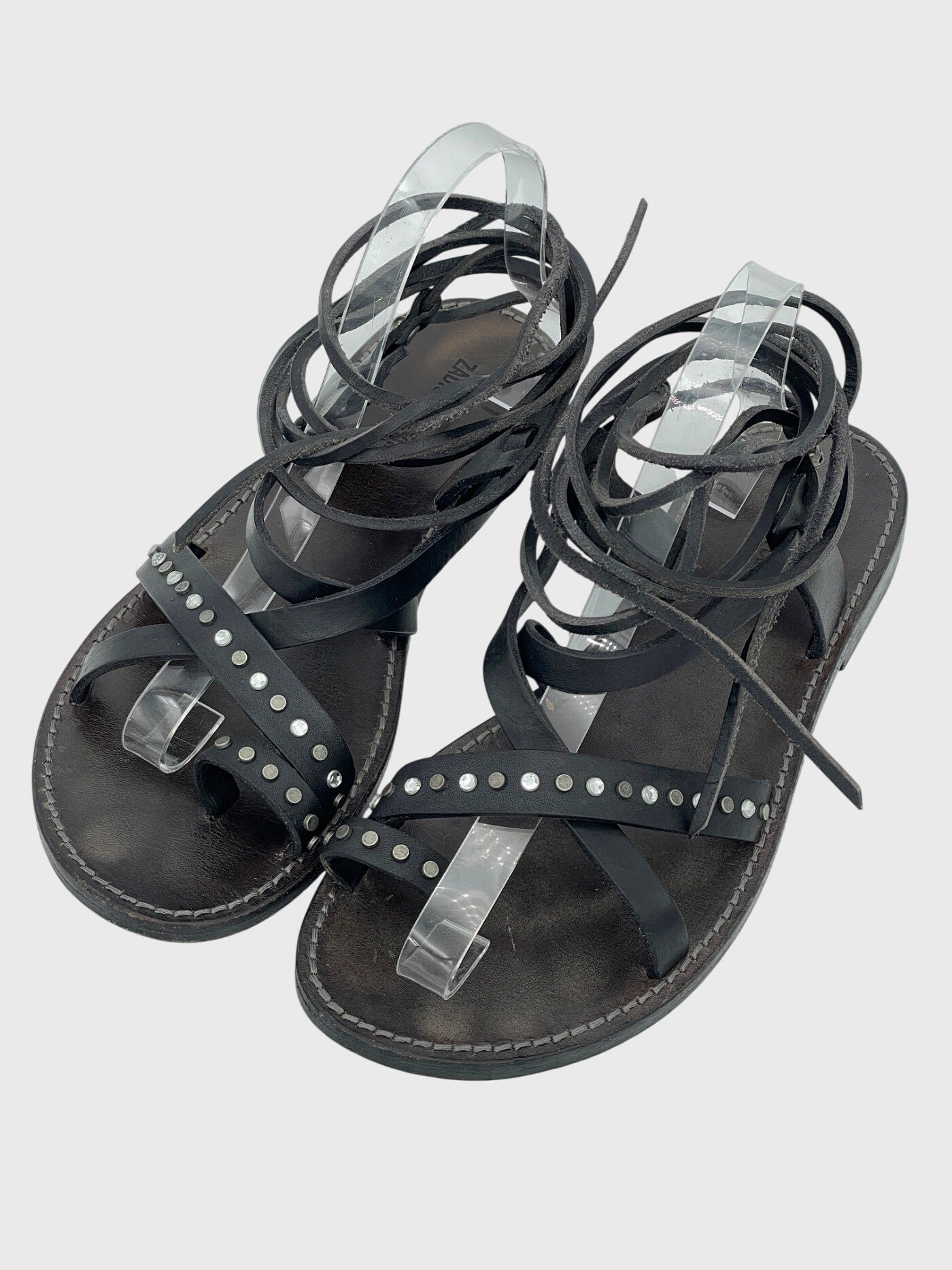Zadig & Voltaire Ember Riemchensandale EU 40 Schwarz - Image 3