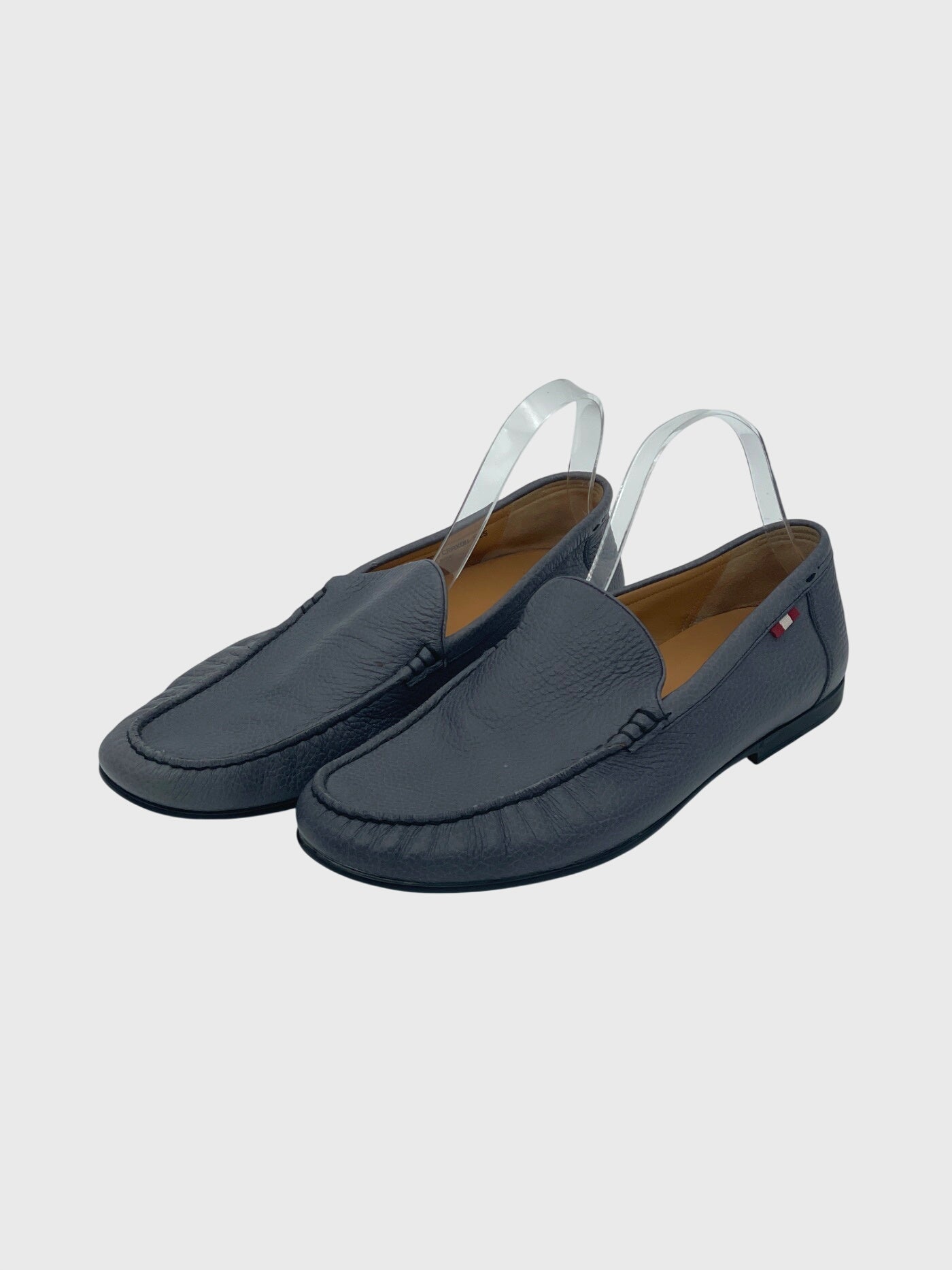 Bally Craxon Grained Mokassin EU 42 Blau - Image 3