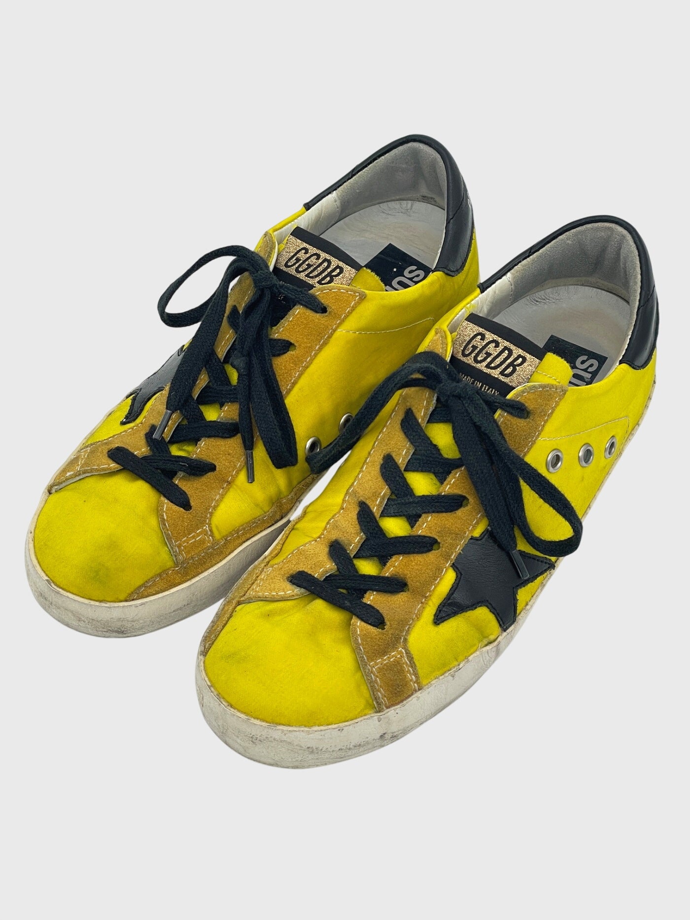Golden Goose Superstar Low Top Sneaker EU 39 Gelb - Image 3