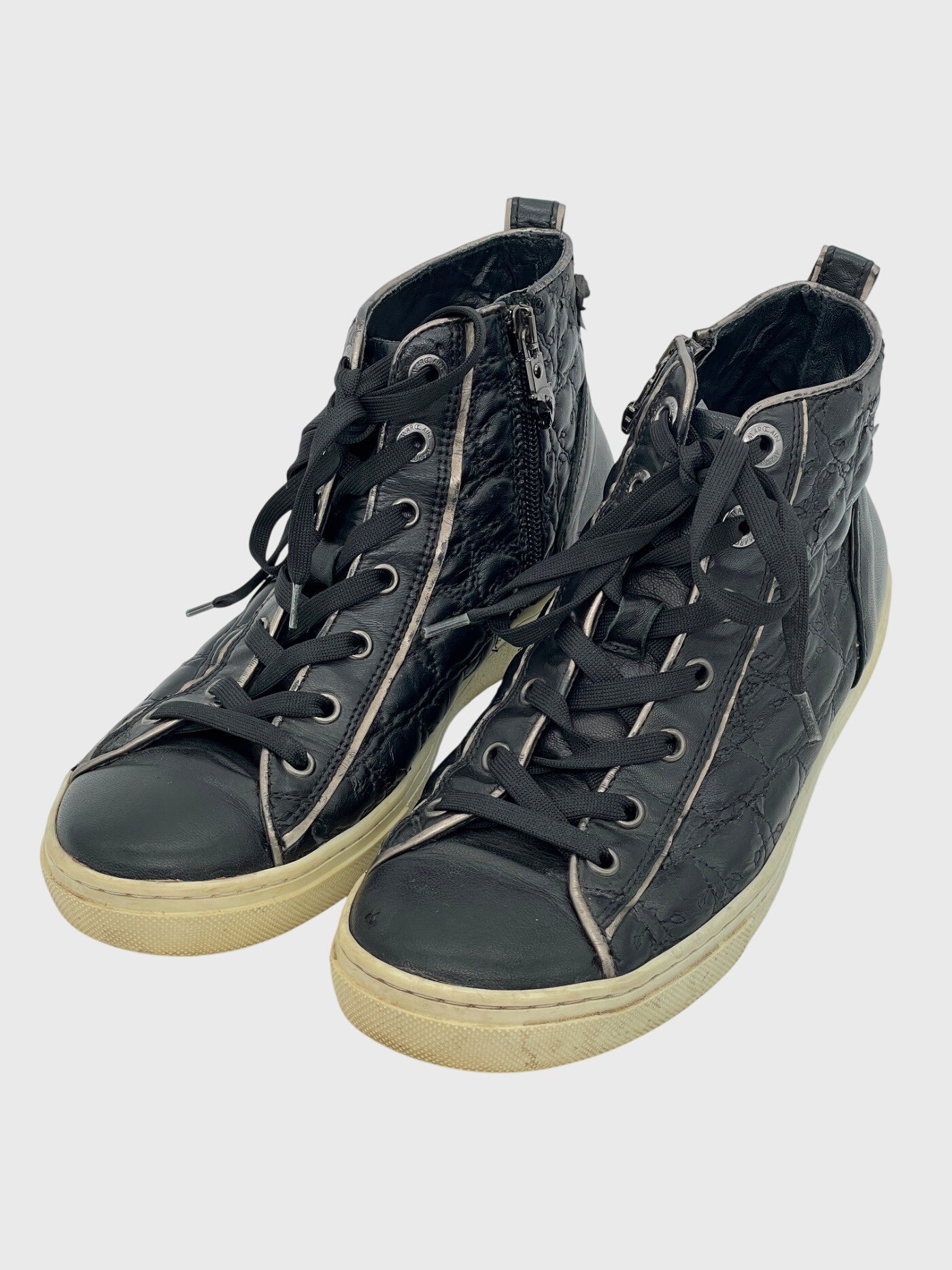 Marc Cain Stepp High Top Sneaker EU 38 Schwarz - Image 3