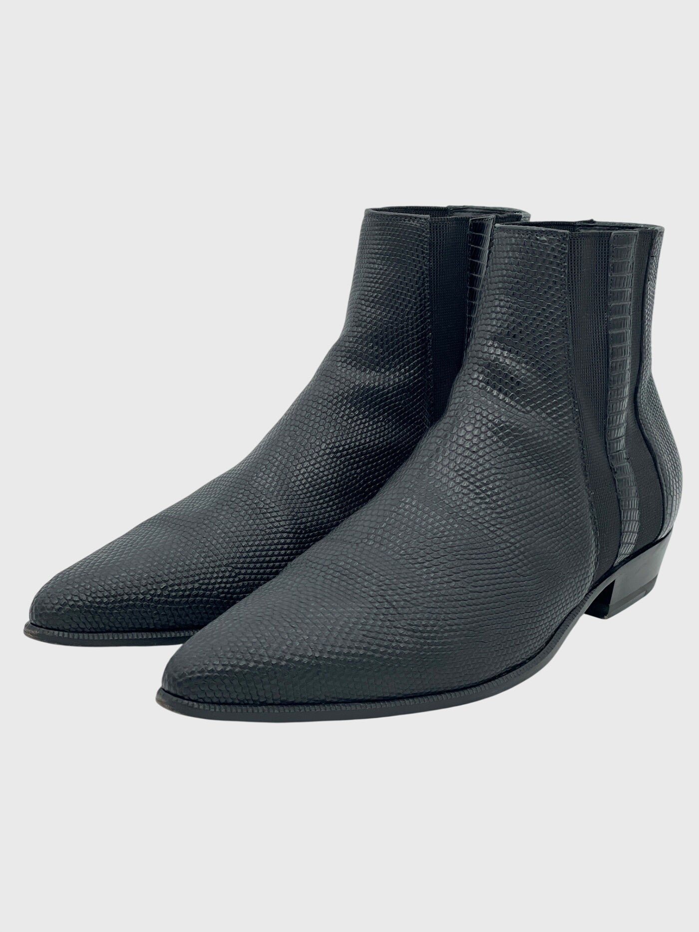 Saint Laurent / YSL Wyatt Chelsea EU 40 Schwarz - Image 3