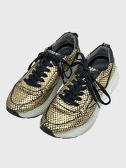 Kennel & Schmenger Yuko Platform Sneaker EU 38.5 Metallic - Image 3