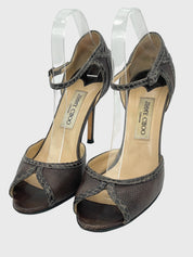 Jimmy Choo Two-Tone Peep-Toe Pump EU 39 Mehrfarbig - Image 3