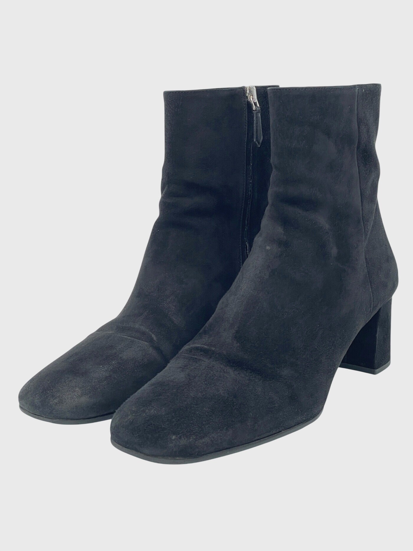 Prada Suede Ankle Boot EU 41 Schwarz - Image 3
