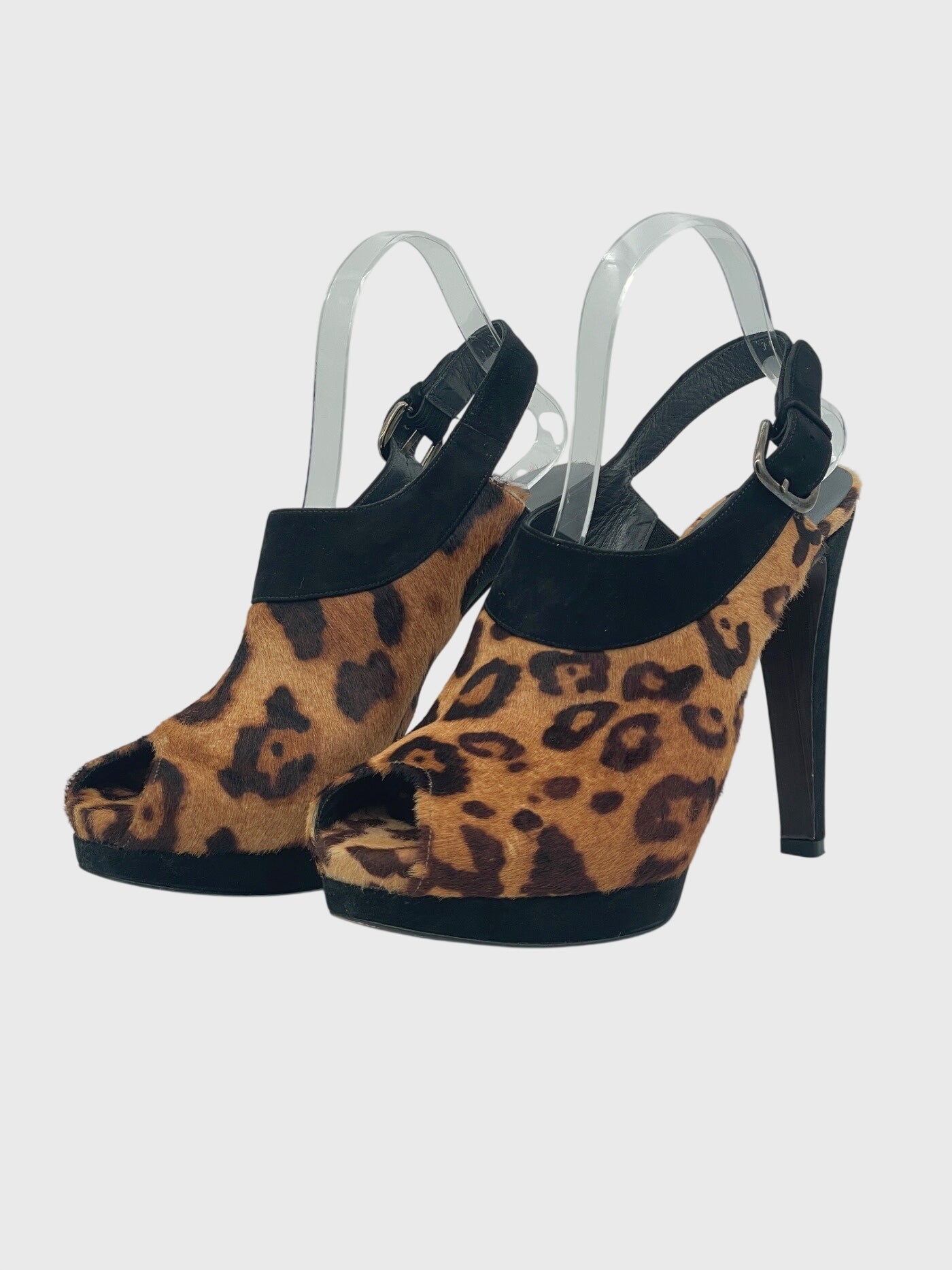 Stuart Weitzman Leopard Print Plateau Pump EU 40 Mehrfarbig
