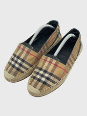 Burberry Check Espadrilles Loafer EU 36 Mehrfarbig - Image 3