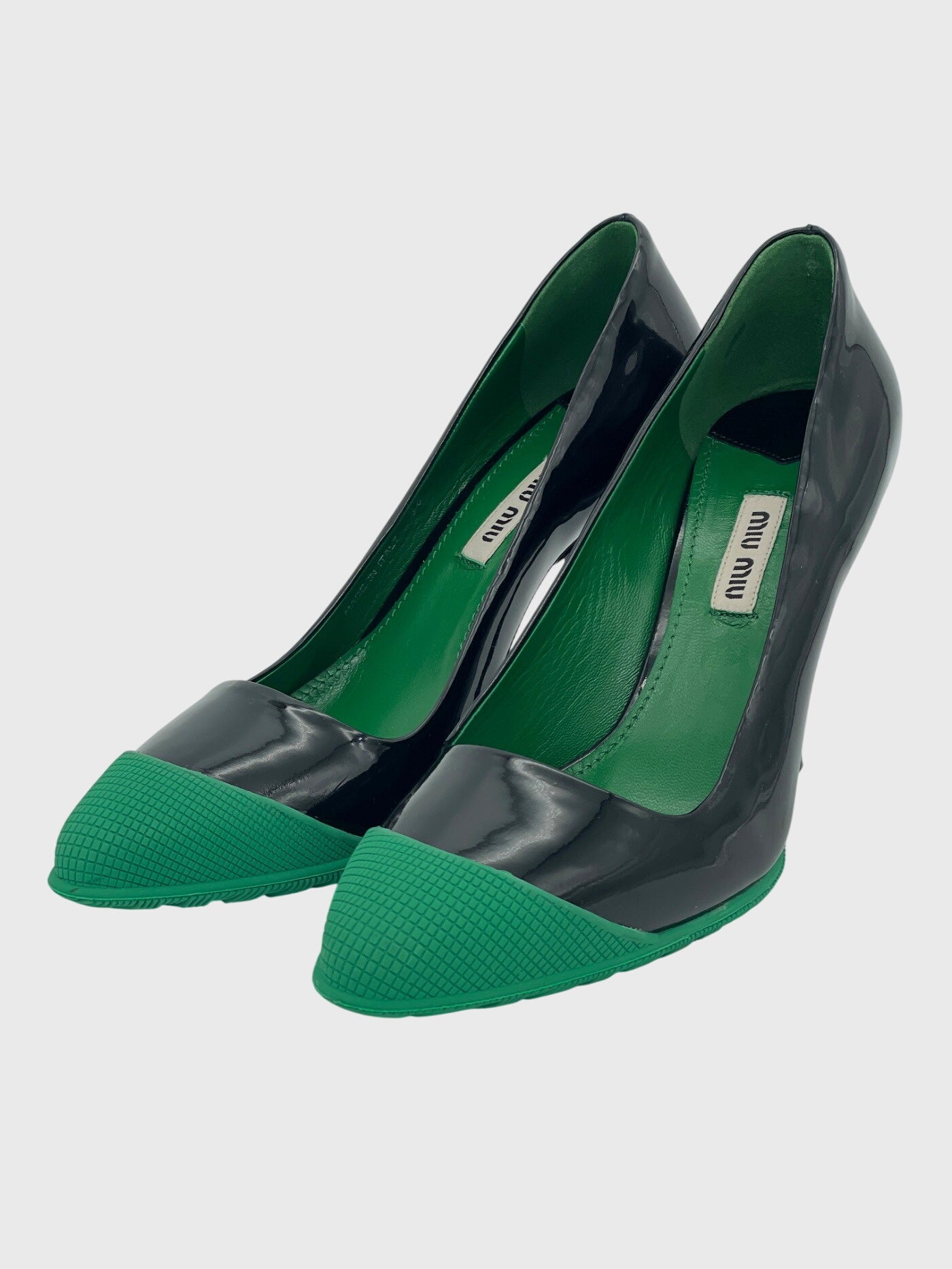Miu Miu Vernice Pump EU 36 Schwarz - Image 3