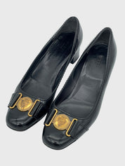 Gucci Patent Leather Pump EU 38.5 Schwarz - Image 3