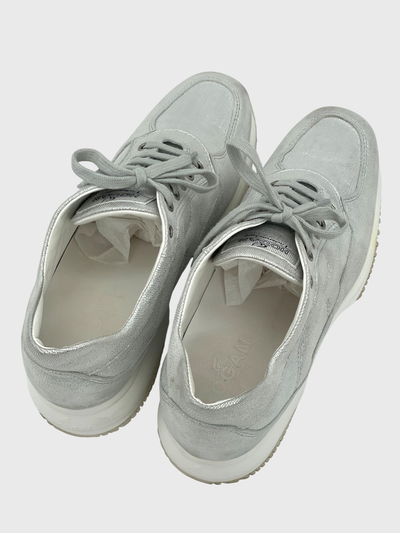 Hogan Interactive Low Top Sneaker EU 37.5 Metallic - Image 3