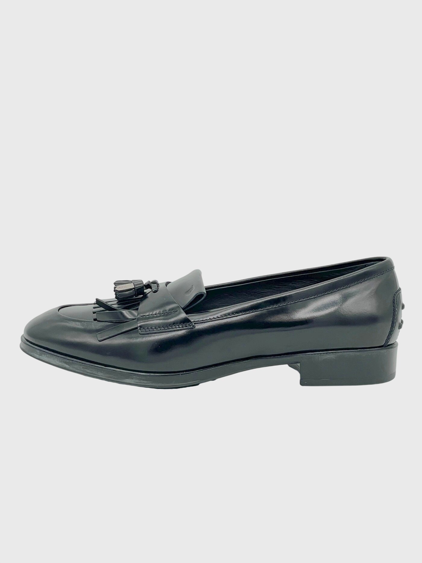 Tod's Gommino Tassel Fringe Loafer EU 41 Schwarz