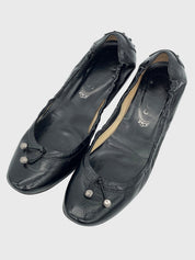 Tod's Girls Laccetto Kitten Heel EU 37.5 Schwarz - Image 3