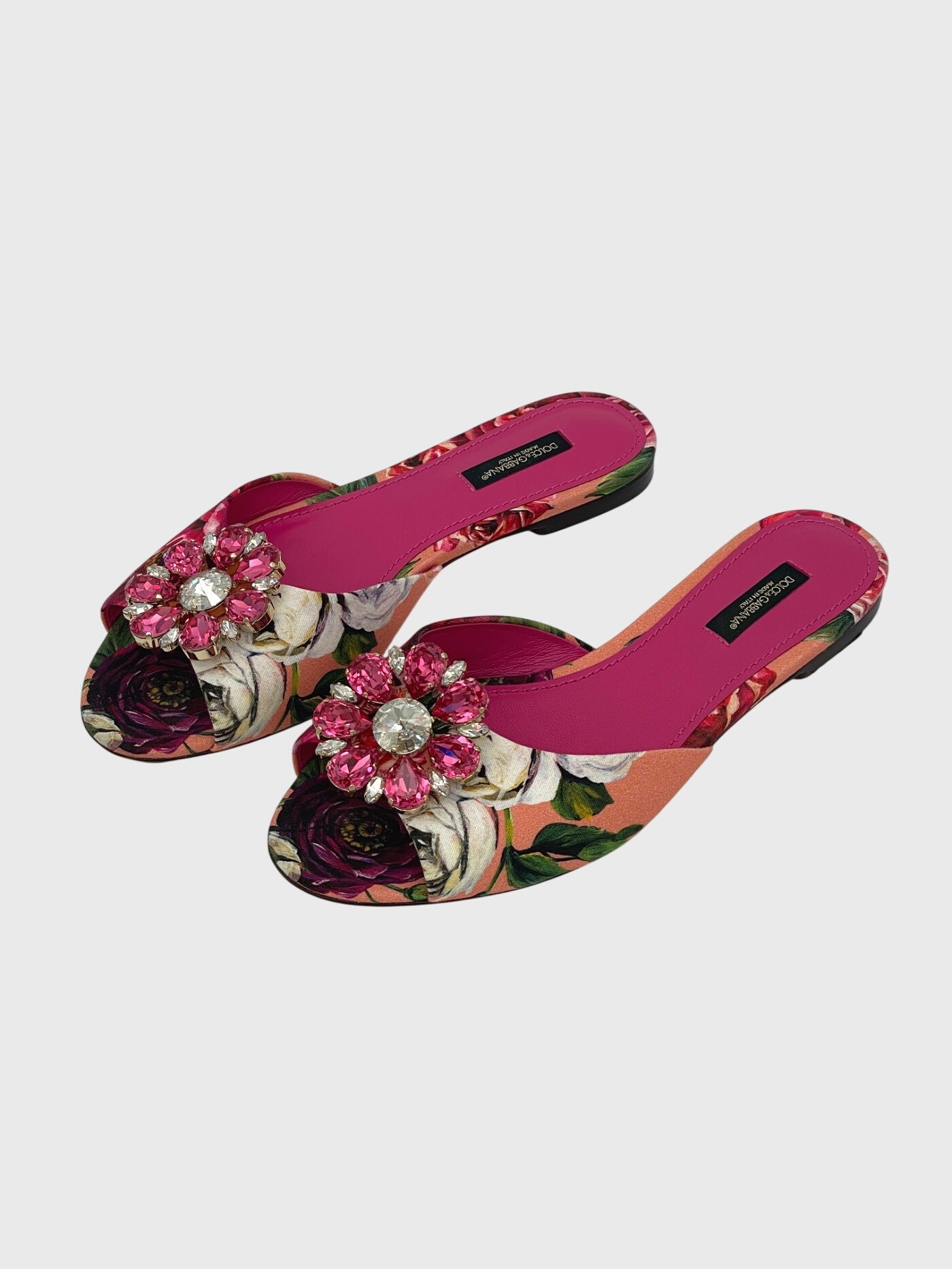Dolce & Gabbana Bianca Mule EU 37 Mehrfarbig - Image 3