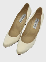 Jimmy Choo Romy Pump EU 38 Beige - Image 3