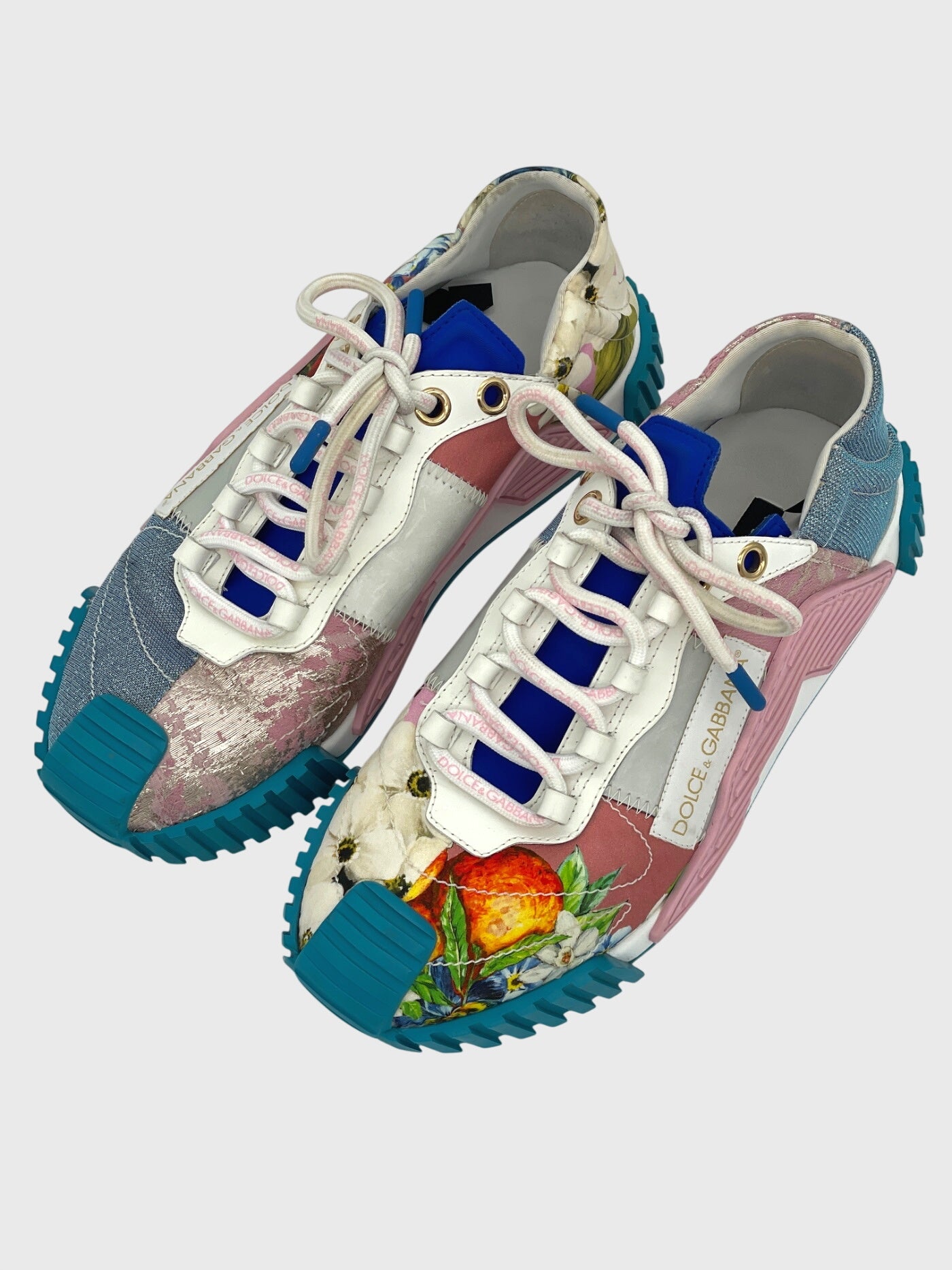 Dolce & Gabbana NS1 Low Top Sneaker EU 39 Mehrfarbig - Image 3