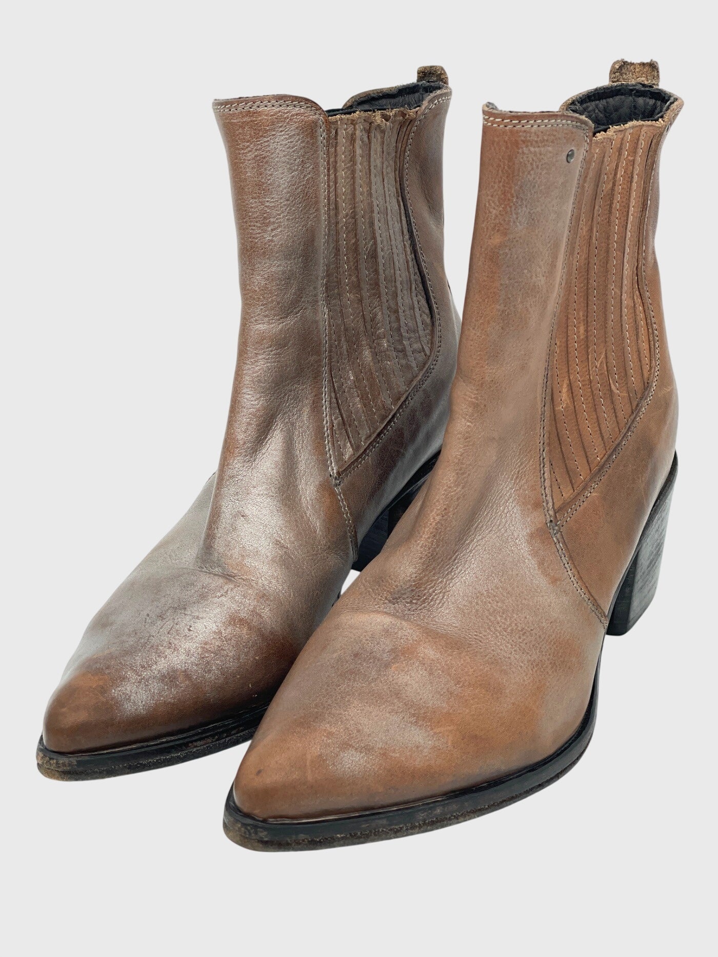 MoMa Leather Ankle Boot EU 38 Braun - Image 3