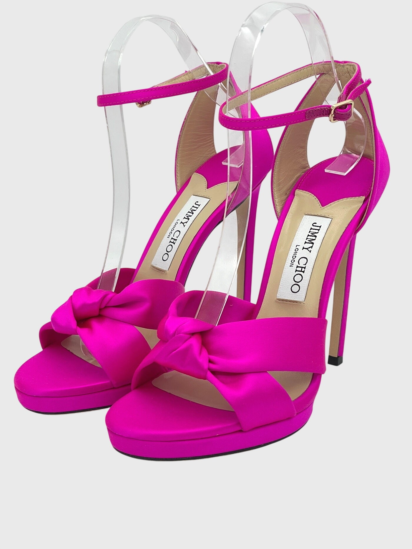 Jimmy Choo Rosie 120 Sandale mit Absatz EU 39 Pink - Image 3