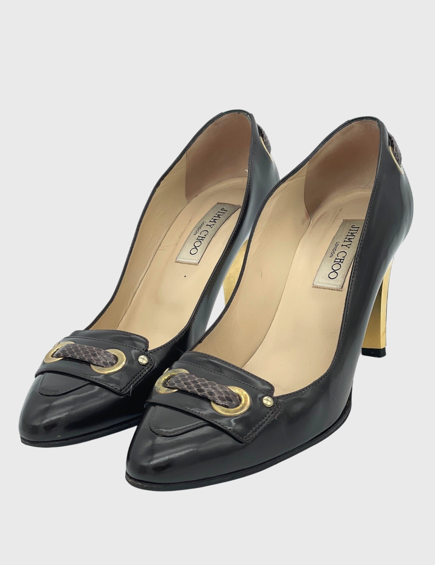 Jimmy Choo Pointed-Toe Pump EU 39.5 Braun - Image 2