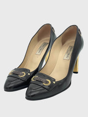 Jimmy Choo Pointed-Toe Pump EU 39.5 Braun - Image 2