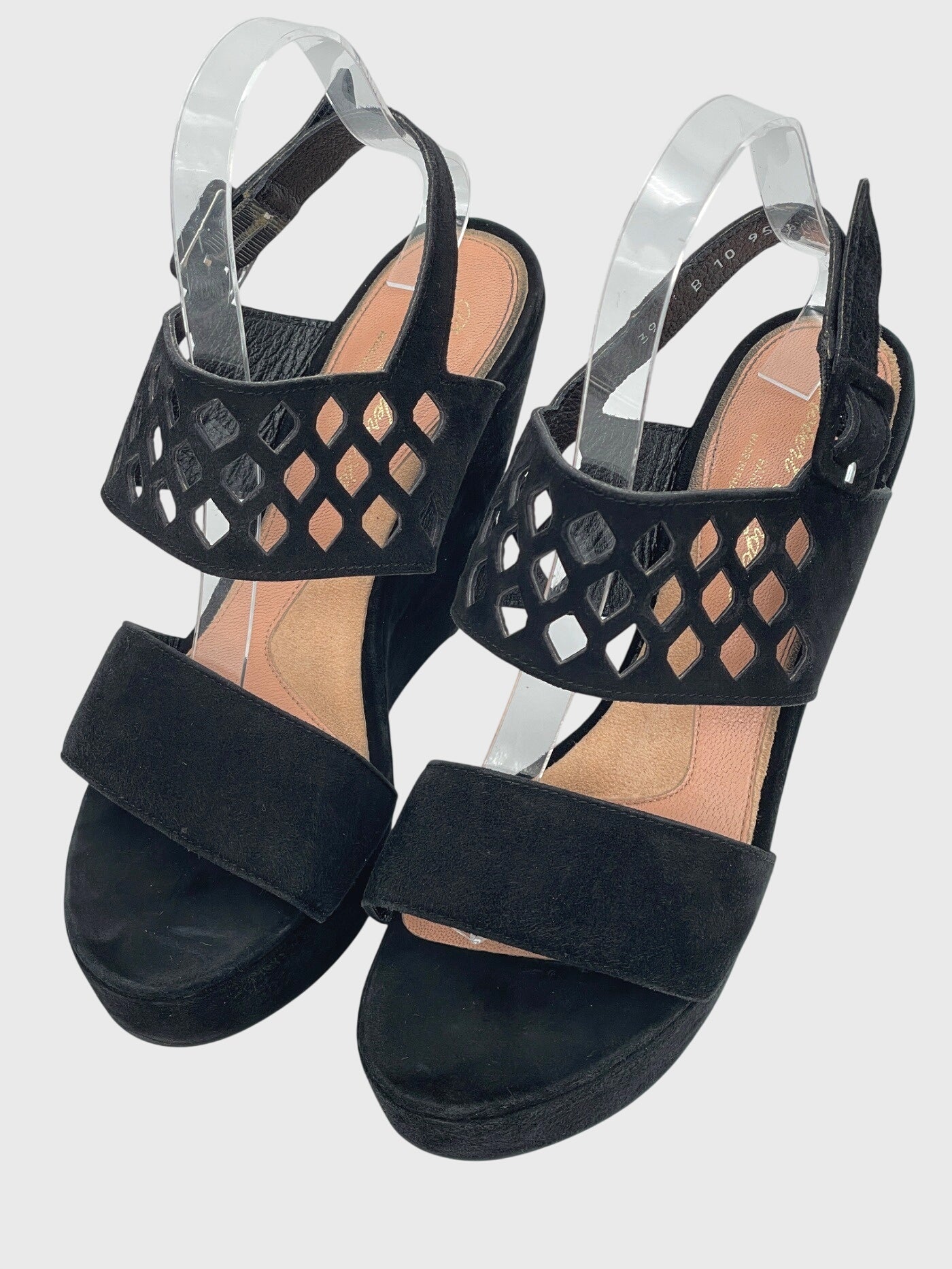 Clergerie Paris Wedge Sandale mit Absatz EU 39 Schwarz - Image 3