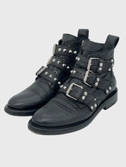 Zadig & Voltaire Laureen Buckle Ankle Boot EU 39 Schwarz - Image 3