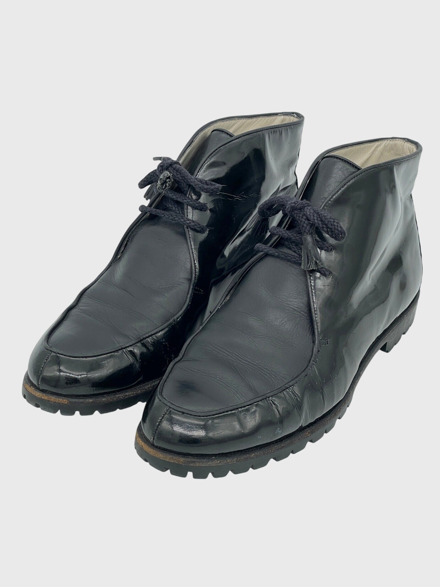 Bally Patent Leather Ankle Boot EU 38 Schwarz - Image 3