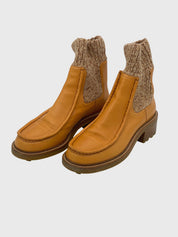Chloé Jamie Flat Chelsea EU 39 Beige