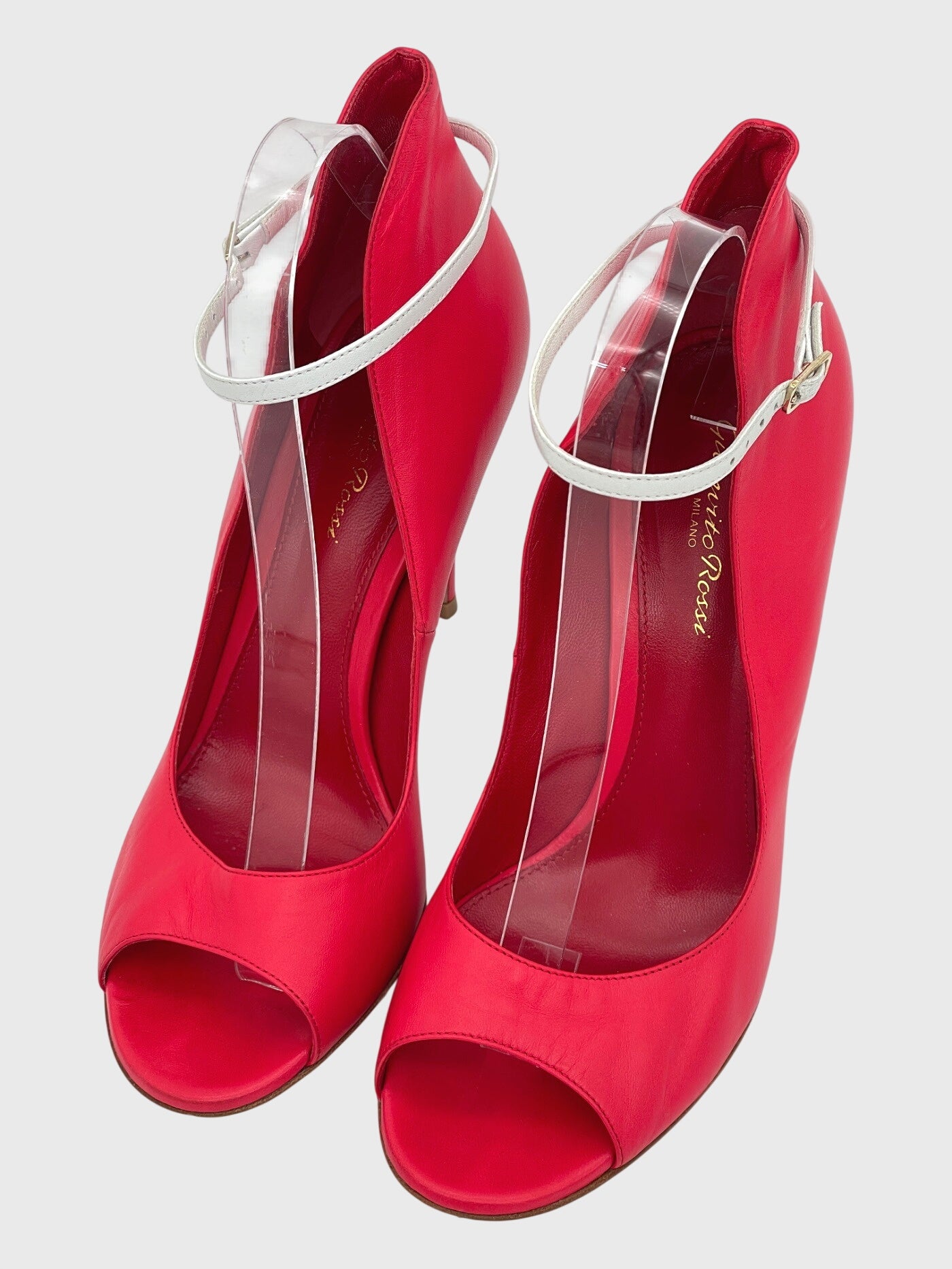 Gianvito Rossi Vamp Pump EU 39.5 Rot - Image 3