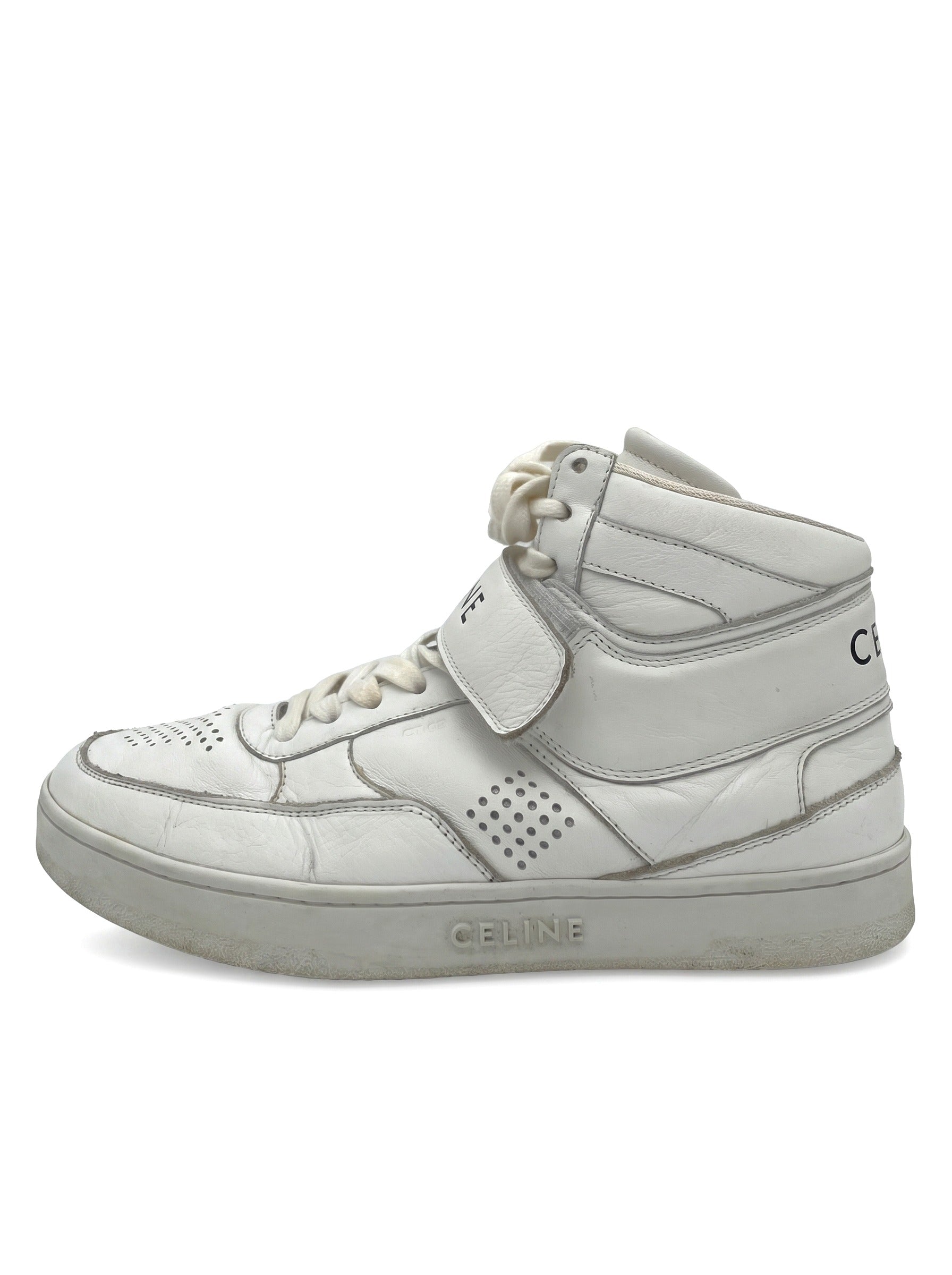 Celine CT-03 High Top Sneaker EU 37 Weiß