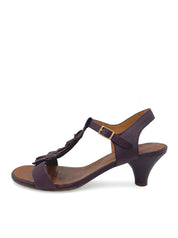 Chie Mihara Fringed T-Strap Sandale mit Absatz EU 41.5 Blau
