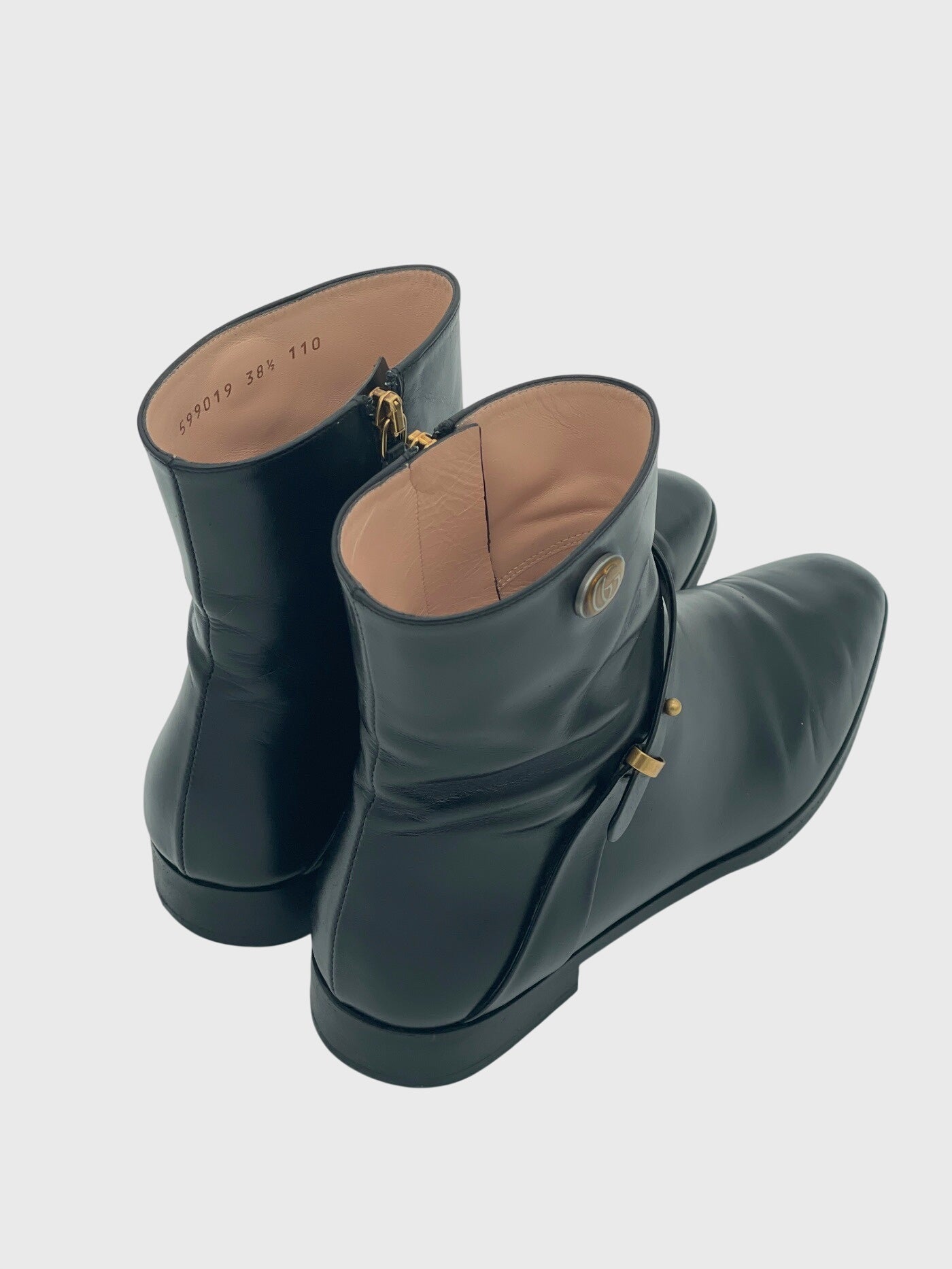 Gucci GG Ankle Boot EU 38.5 Schwarz