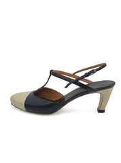 Dries Van Noten T-Strap Cap-Toe Pump EU 40 Mehrfarbig