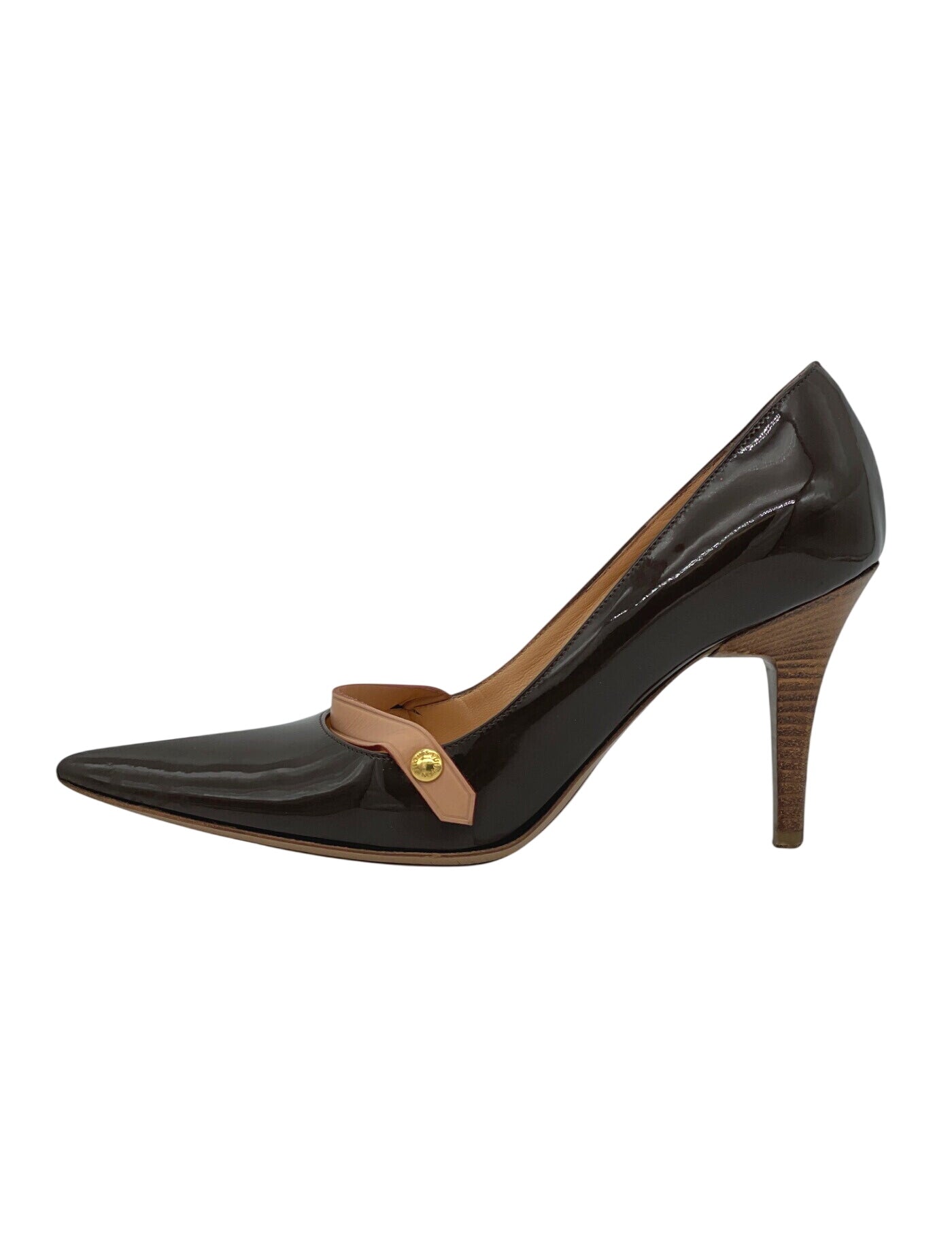 Louis Vuitton Leather Pump EU 35 Braun - Image 1