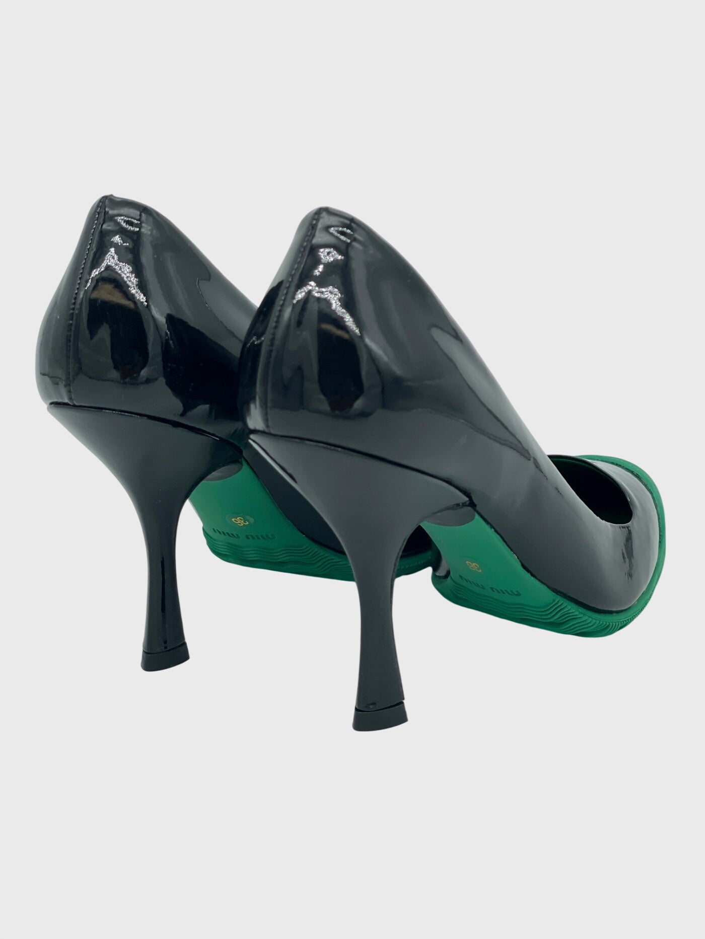 Miu Miu Vernice Pump EU 36 Schwarz - Image 4
