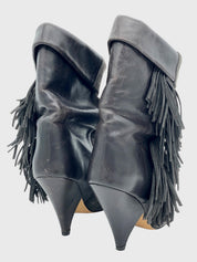 Isabel Marant pour H&M Fringed Ankle Boot EU 36 Grau - Image 4
