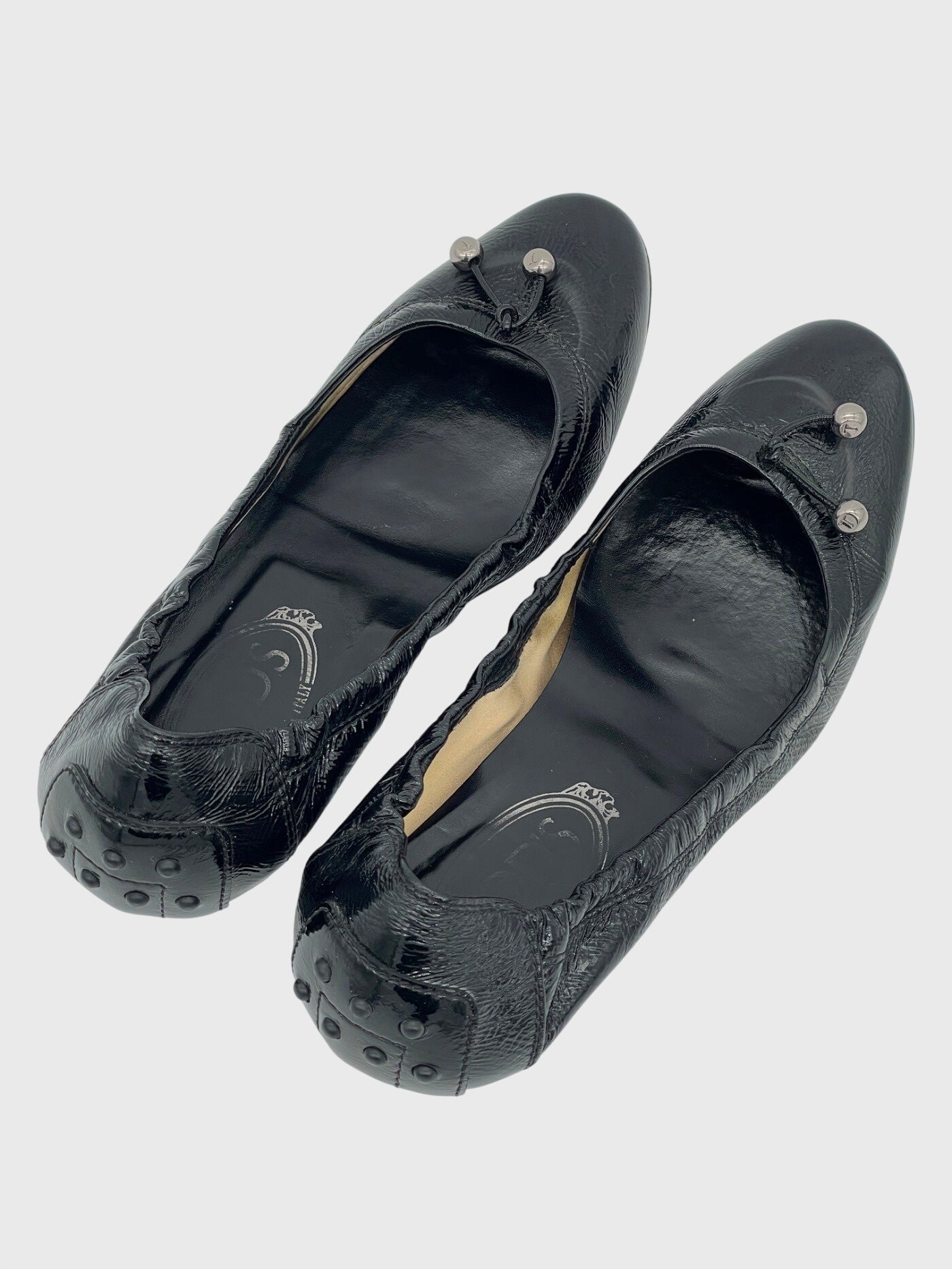 Tod's Girls Laccetto Kitten Heel EU 37.5 Schwarz - Image 4