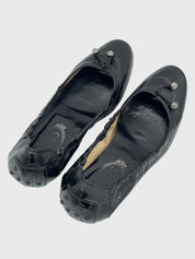 Tod's Girls Laccetto Kitten Heel EU 37.5 Schwarz - Image 4