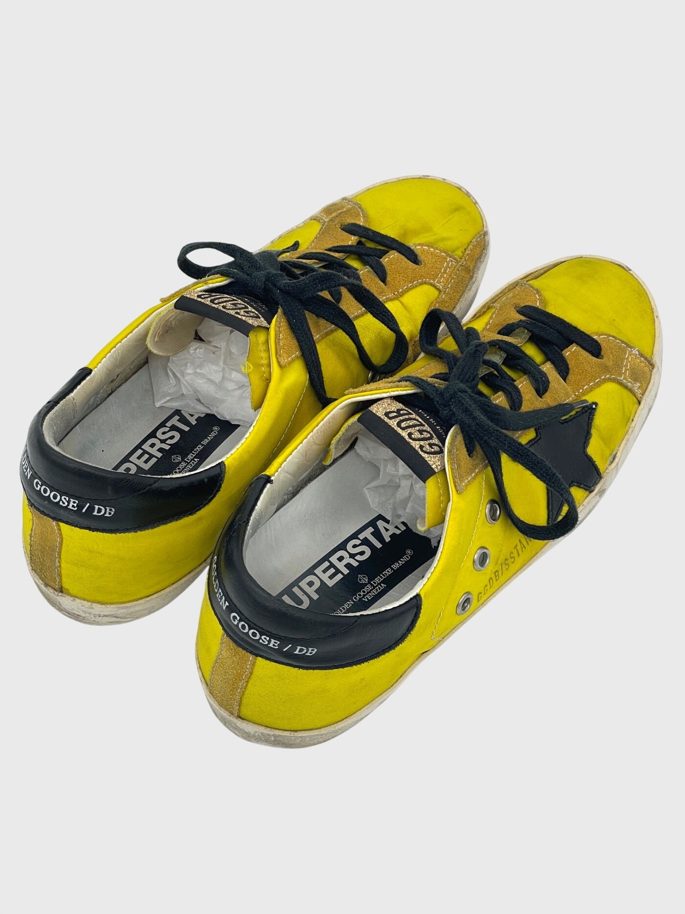 Golden Goose Superstar Low Top Sneaker EU 39 Gelb - Image 4