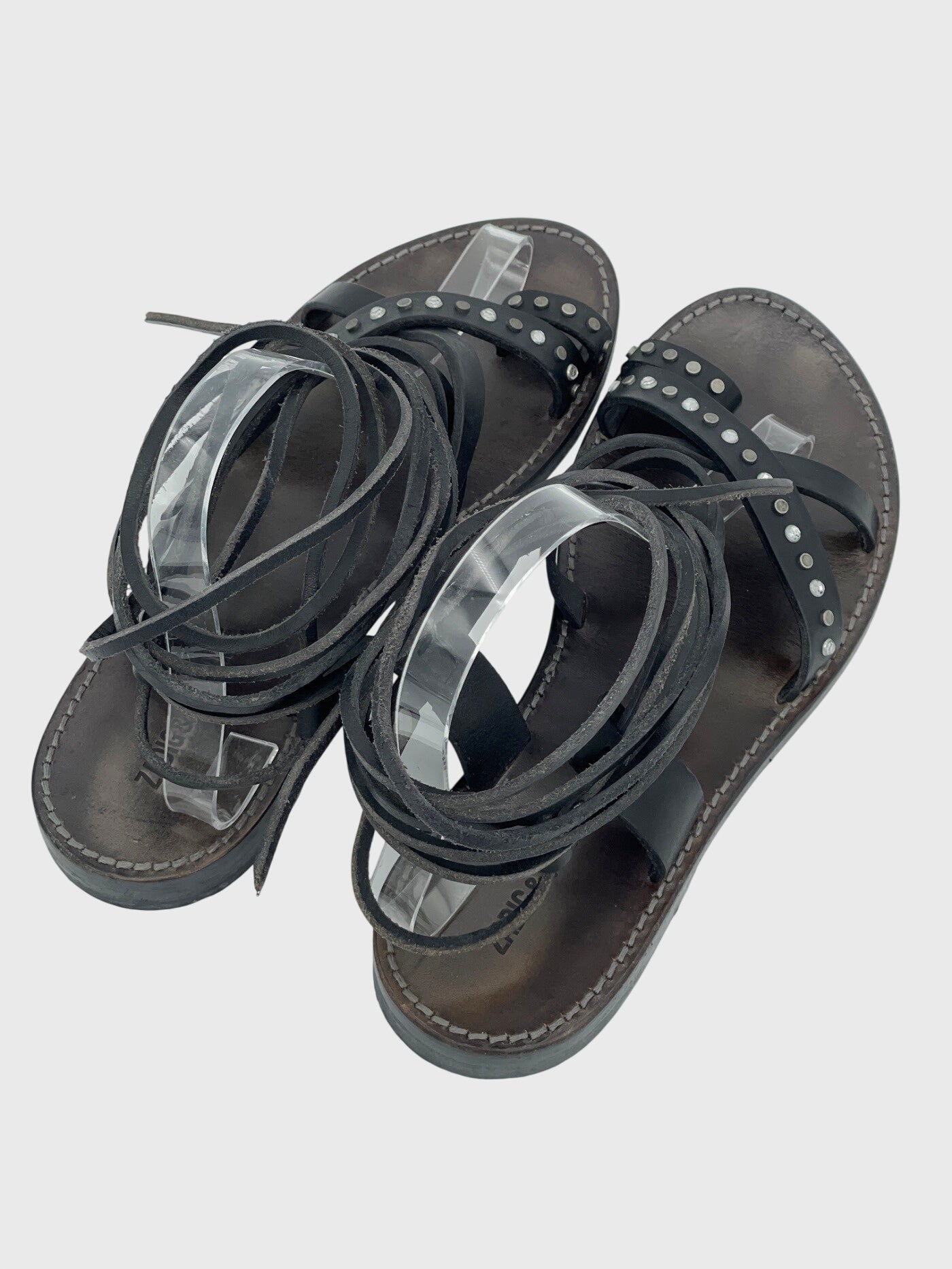 Zadig & Voltaire Ember Riemchensandale EU 40 Schwarz - Image 4