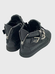 Giuseppe Zanotti Coby High Top Sneaker EU 43 Schwarz - Image 4