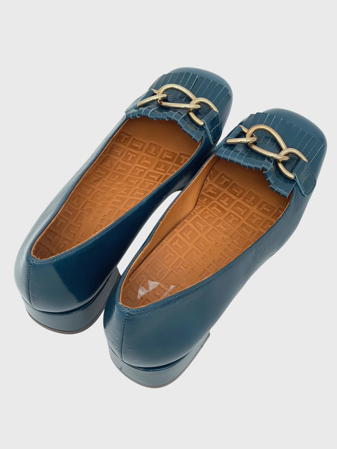 Chie Mihara Leather Pump EU 38 Blau - Image 4