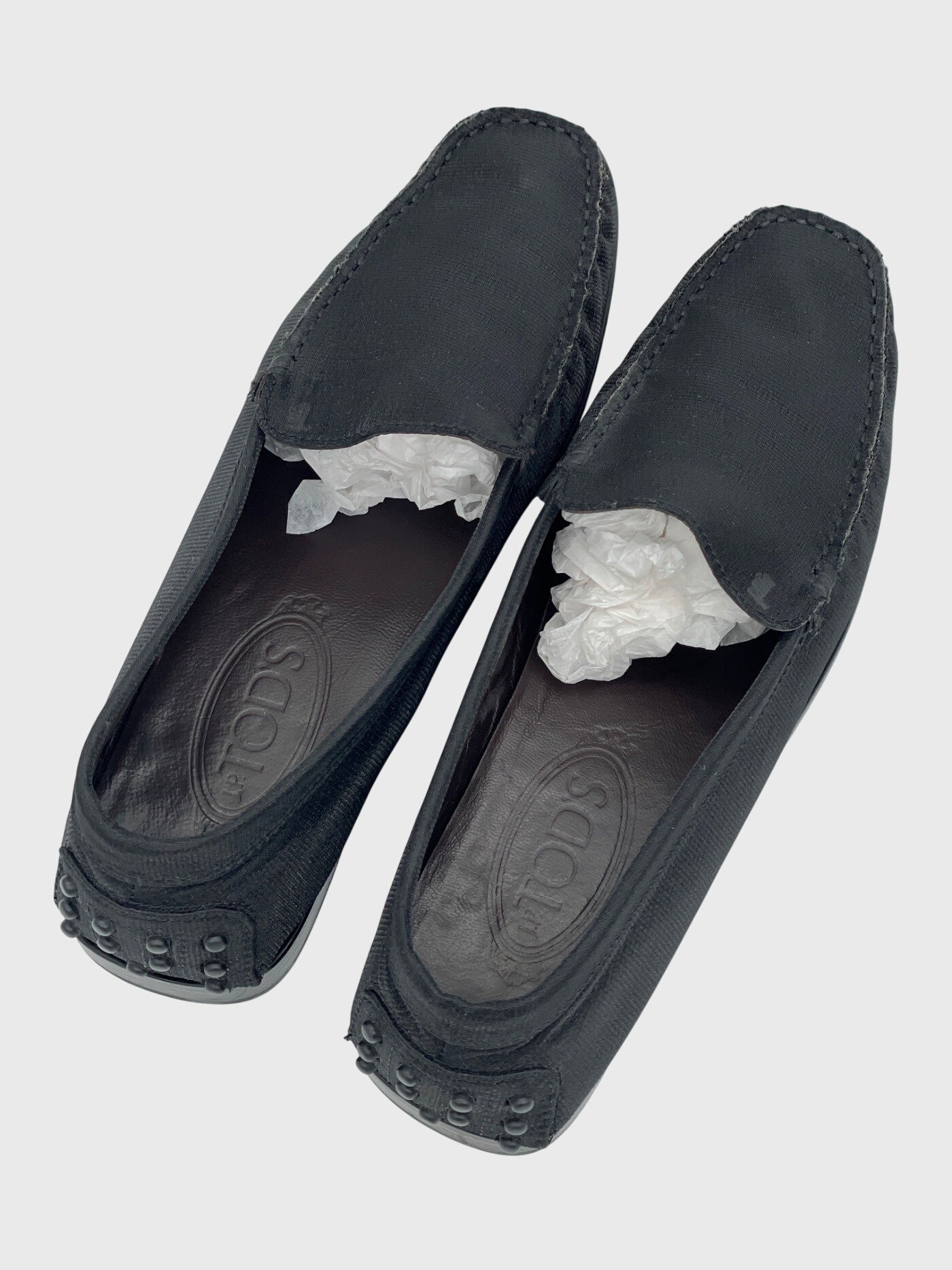 Tod's Gommino Mokassin EU 38 Schwarz - Image 4