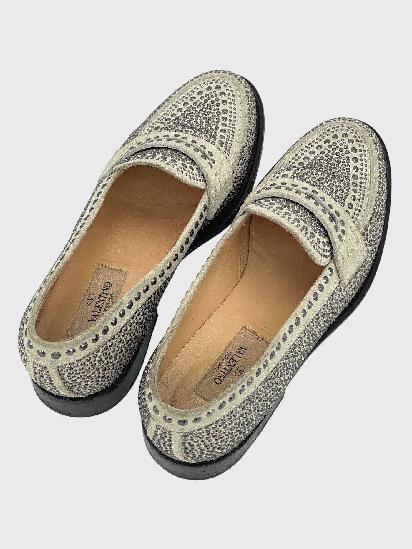Valentino Garavani Stud Loafer EU 37.5 Metallic - Image 4