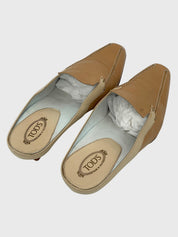 Tod's Vintage Mule Pump EU 37 Beige - Image 4