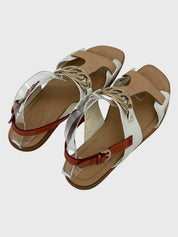 Tod's Embellished Flache Sandale EU 37.5 Mehrfarbig - Image 4