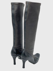 Chanel Sock Boots Stiefel EU 37.5 Braun - Image 5