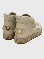 Mou Boots Mou Eskimo Ankle Boot EU 38 Beige - Image 4