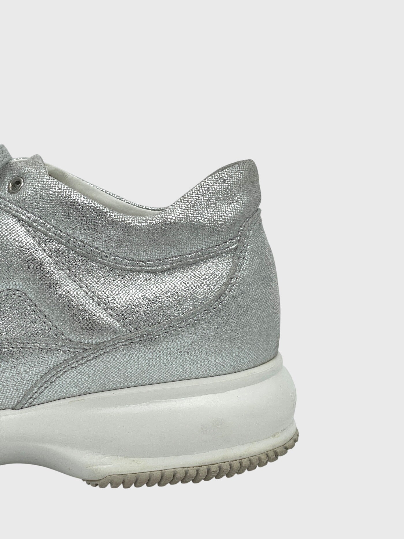 Hogan Interactive Low Top Sneaker EU 37.5 Metallic - Image 4