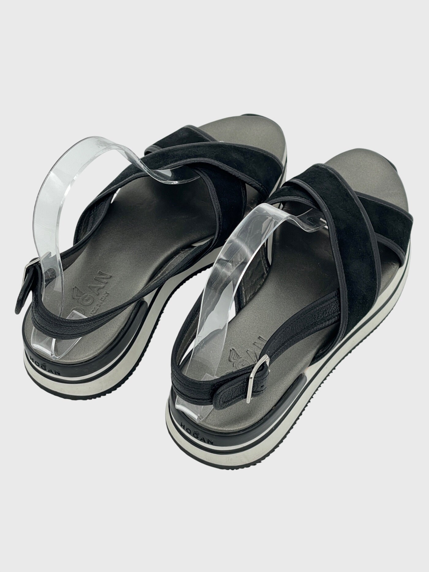 Hogan H257 Sandale mit Absatz EU 37.5 Schwarz - Image 4